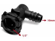Conector 1/2" X 10Mm 90° / em L sem Anel