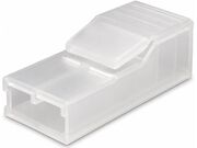 Alojamento Para Terminal Fêmea 6,3mm Com Trava - 1 Via - 100Pcs - 11383