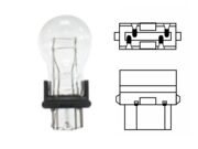 Lâmpada 3157 2 Polos 27/7W - 12V S25 Base Plástico