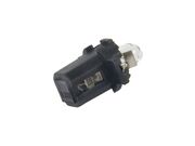 Lâmpada com Soquete Preto 1,2W 12V B8.5D Base/Soquete Preta - 6172