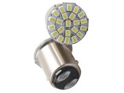 Lâmpada LED 1034 2 Polos - 12V - 22 LEDs SMD Branca - Cabeça Cortada - PAR - 6342