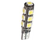 Lâmpada LED 2825 Pingão T10 12V 13 LEDs SMD Branca - Torre - PAR - 6350