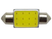 Lâmpada LED Torpedo 36mm 12 LEDs SMD Branco - PAR - 6365