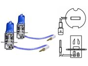 Lâmpada H3 55W 12V Super Branca 8500K - Par