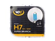 Lâmpada H7 55W 12V Super Branca - Par - 6686