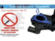 Carcaça da Válvula Termostática VW Fox, Polo, Golf, Spacefox 06/... Gol G5 09/... - 6938