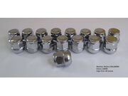 Porca de Roda Honda  Fit, City - Cromado - Modelo Original - 16 Pcs