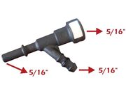 Conector em Y Linha GM 5/16" X 5/16" X 5/16"