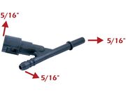 Conector em Y Pop Top 5/16" X 5/16" X 5/16" Ang. 45°