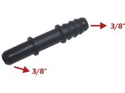 Conexão / Adaptador Reto 3/8" X 3/8" 1 Bico Liso / 1 Bico Corrugado - Emenda