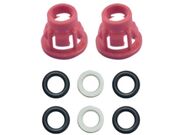 Travas + Anéis + Arruelas / Kit Reparo Conector da Flange de Combustível Linha Ford