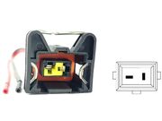 Conector 2 Vias Lanterna, Bomba Partida a Frio / Limpador Para-Brisa - (Terminais Perpendiculares)