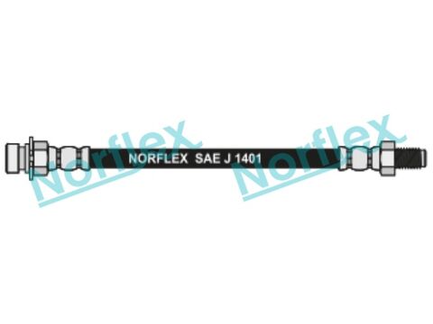 Flexível Freio Ford Pampa 4X4 / 4X2 - Traseiro