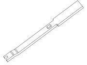 Palheta Flex 24/16" Fluence, C3 Picasso Aircross 15/ Strada, Mobi 19/ Argo, Cronos 23/ Fastback - 9268