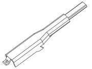 Palheta Flex 28/26" Peugeot 307 06 Fusion Titanium 2013  - 9309